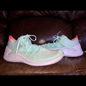 Nike Free TR Flyknit 3 Igloo green mint size 7.5